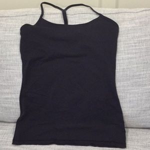 Lulu tank with built in bra